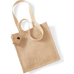 Westford Mill Jute Compact Tote Bag 10 Litres (Pack of 2)