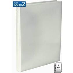 Bantex Insert2 A4 Præsentations Ringbind 1,6 Cm Kapacitet, Hvid