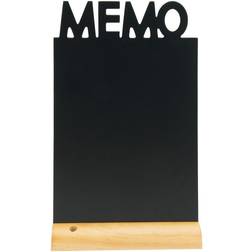 Securit Silhouette Table Chalkboard, Memo