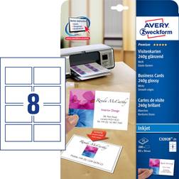 AVERY Zweckform Business Cards 85x54mm 240g/m² 200stk