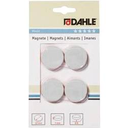 Dahle magneter i hvid 4 stk