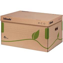 Esselte Archiv-klappdeckelbox Eco Braun Din A4+ 10 Stck (623918)