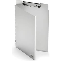 Durable clipboard med forside A4 sølv