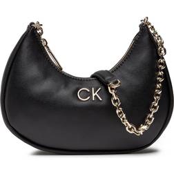 Calvin Klein Small Recycled Shoulder Bag BLACK One Size