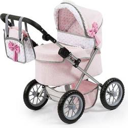 Reig Lille Barnevogn til Dukker Trendy 45 cm Pink