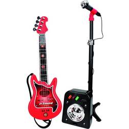 Reig "Gitarr för barn Mikrofon Röd"