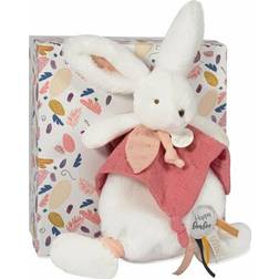 Fluffy toy Doudou et Compagnie Rabbit White (25 cm)