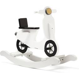 Kids Concept Gyngescooter, Hvid