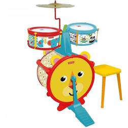 Reig Musikalske trommer Fisher Price dyr Plastik