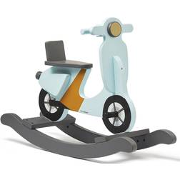 Kids Concept Gyngescooter, Lyseblå