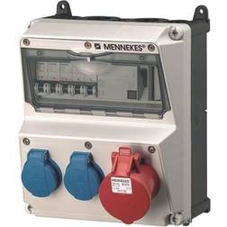 Mennekes Amaxx Tavle Ip44, Schuko, Cee 16a
