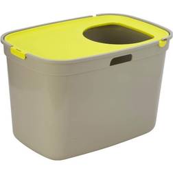 MODERNA Moderna Top Cat Litter Box Gray/Lemon