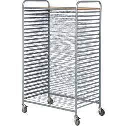 Konga Mekaniska mek Professional drying trolley, max. load 100 kg, 15 shelves