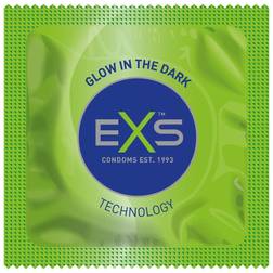 EXS Glowing Condoms 100 Pieces