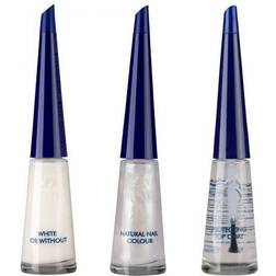 Herome Negle Negledekoration French Manicure Set Glitter
