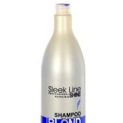 Stapiz Sleek Line Blond Shampoo Shampoo with silk for blond hair 1000ml