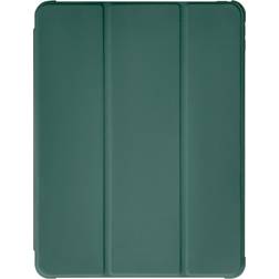 Tri-fold Smart Cover m. pen holder til iPad Air 4/5 (2020)(2022) Mørkegrøn Bulk