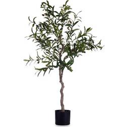 Ibergarden Dekorativ plante Oliven Grøn Plastik (85 x 150 x 85 cm) Dekoration