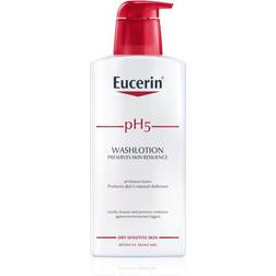 Eucerin Ph5 Wash Lotion With Pump For Body And Face Lotion 400ml