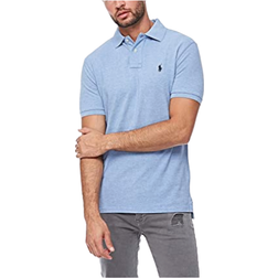 Polo Ralph Lauren Custom Slim Fit Polo Shirt - Jamaica Heather