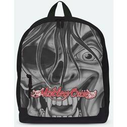 Motley Crue Backpack Bag Dr Feelgood Face Band Logo Official Rocksax Multicoloured