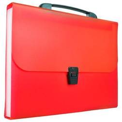 Tetis PP Folding briefcase with handle (13) A4 red