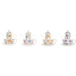 Dkd Home Decor Cvetlice Tekanna 4st 0.25L