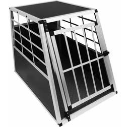 MonsterShop Car Pet Crate Large Single Door 65x69cm