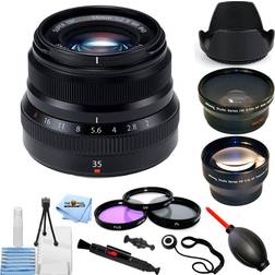 Fujifilm Fujinon XF 35mm F2 R WR + Accessory Bundle