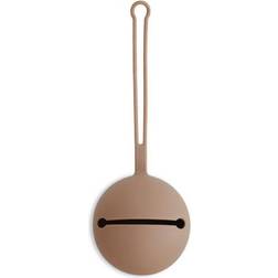 Mushie Proteggi Succhietto Silicone Case-Taupe