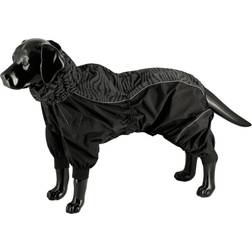 Dogman Regnoverall Dot svart 25cm
