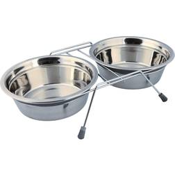 Trixie Skåle-set Eat on Feet 2x450ml