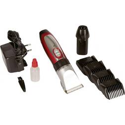 Kerbl Tosatrice A Batteria Set Completo - Rosso Argento