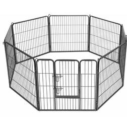 Songmics Birgite hundegård hvalpe