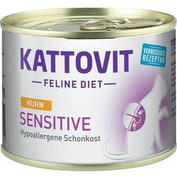 Kattovit 6x185g Specialdiæt Sensitive Kylling kattefoder