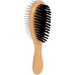Trixie Wooden Brush, Double-sided, 6 Dog Brush