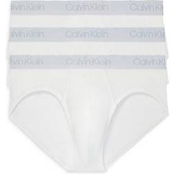 Calvin Klein Modern Structure Cotton Hip Brief 3-pack - White