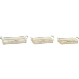 Dkd Home Decor - Serveringsbricka 3st