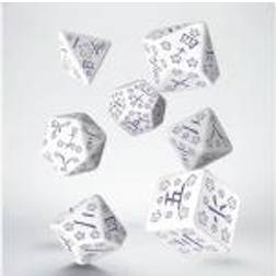 Q Workshop Q-Workshop A set of Japanese dice: Blue Star Lotus