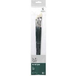 Winsor & Newton "WINTON BRUSH LONG HANDLE ASS SET 3 PC"