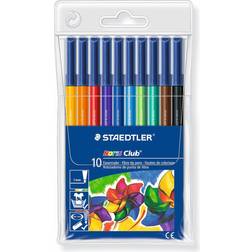 Staedtler Farvetusser Noris Club ass. 1,0mm 10stk/pak