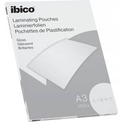 Ibico Pochettes de Plastification A3 - Blanc