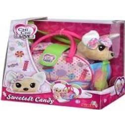 Simba Chichi Love Sweet Candy Chihuahua Plush Dog With Candy