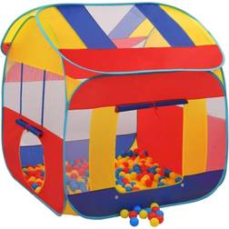 vidaXL Carpa De Juegos Con 550 Bolas 123x120x146 Cm