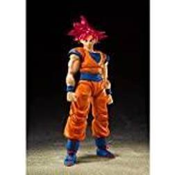 Bandai Tamashii Nations S.H.Figuarts Super Saiyan GOD Son Goku SDCC 2021 Event Exclusive Color Edition