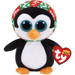 TY Beanie Boos M PENELOPE Pingvin Xmas