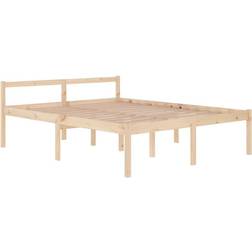 vidaXL Solid Pine 70.5cm Sängram 160x200cm