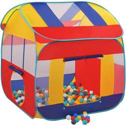 vidaXL Play Tent with 550 Balls 123x120x126 cm