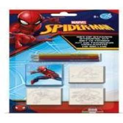 Multiprint Multiprint Spider-Man, Children''s stamp set, 3 År, Ikke giftig, Flerfarvet
