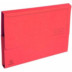 Exacompta Forever Document Wallets A4 2 Packs of 50 290gsm, red